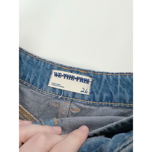 Free People NWOT We The Free Prince Street Denim Shorts - Picture 7 of 8